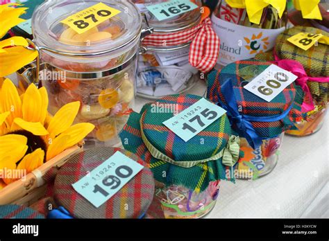tombola prizes.
